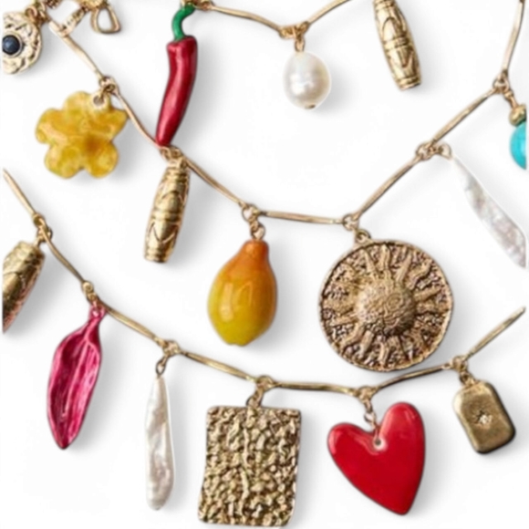 ZARA 3 Pack of Charm Necklaces - Picture 8 of 16